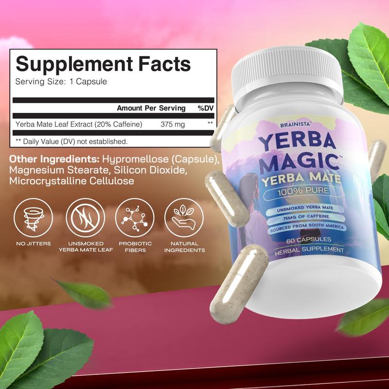Nuvoran™ Yerba Magic Mate Capsules | 60 Capsules