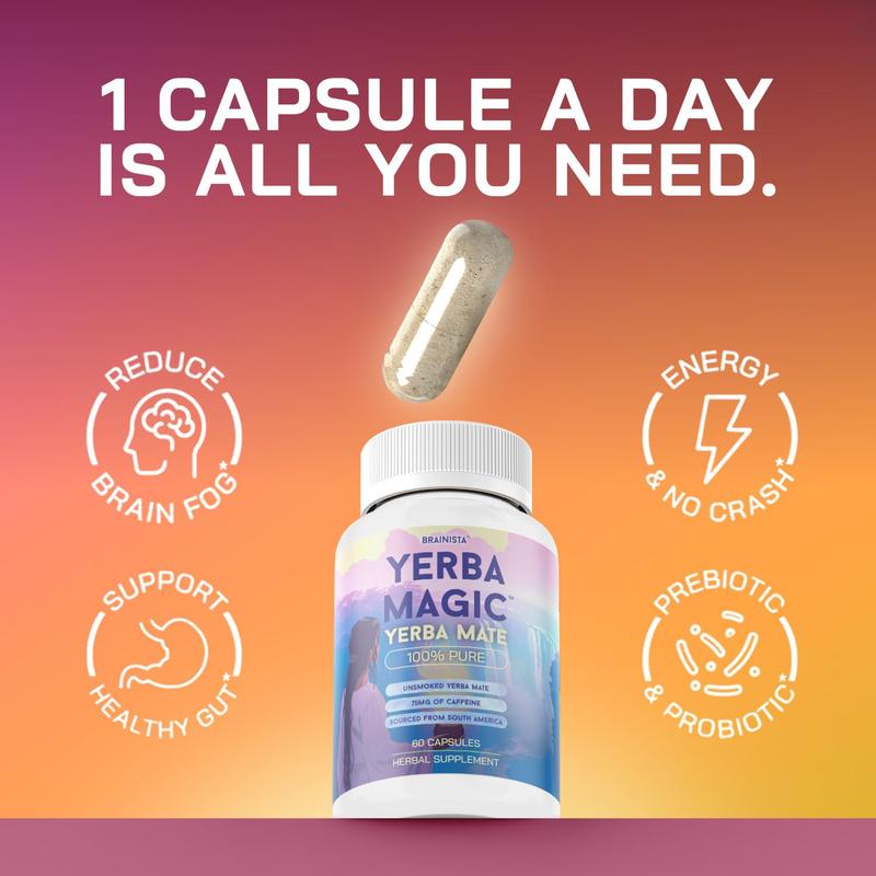 Nuvoran™ Yerba Magic Mate Capsules | 60 Capsules