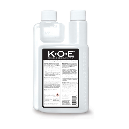 K.O.E. 16oz Concentrate - Kennel Odor Neutralizer